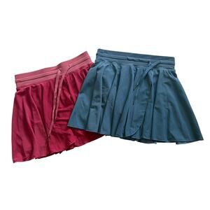 Halara Skirts with Shorts and Drawstring Size Small